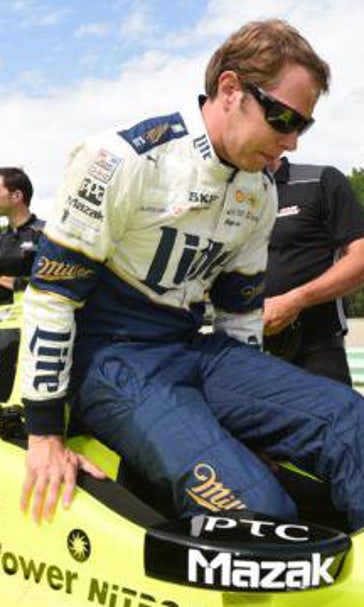 Brad Keselowski tests Indy car at Road America